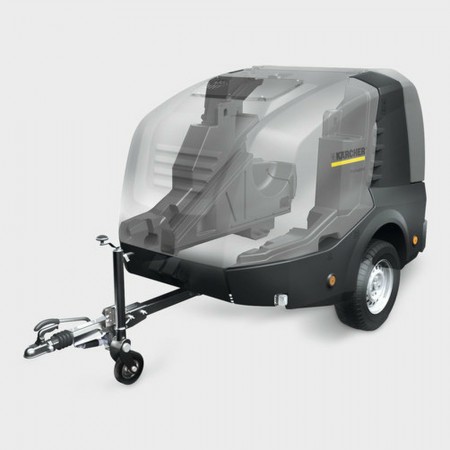 Karcher HDS 17/20 De Tr1 Trailer Hot Water Pressure Washer | 1.524-952.2